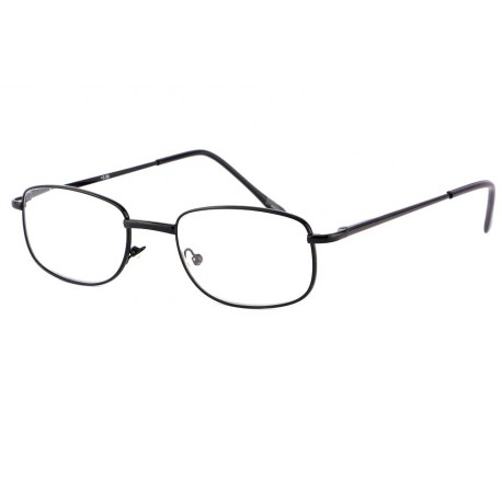 Lunette Loupe Noire Homme et Femme Métal Vita + 3,5 dioptries Lunettes Loupes Loupea