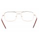 Lunette Loupe Homme Métal Doré Hugh +1,5 Dioptrie Lunettes Loupes Loupea