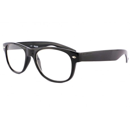 Lunette Loupe Homme Femme Noire Mode Shape +1 Dioptrie ANCIENNES COLLECTIONS divers