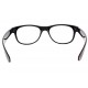 Lunette Loupe Homme Femme Noire Mode Shape +1 Dioptrie ANCIENNES COLLECTIONS divers