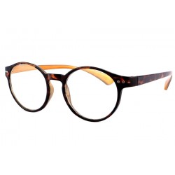 Lunettes Loupe Rondes Marron Vintage Lako +3,5 dioptries Lunettes Loupes Loupea