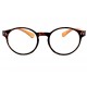 Lunettes Loupe Rondes Marron Vintage Lako +3,5 dioptries Lunettes Loupes Loupea