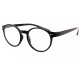 Lunettes de Lecture Rondes Classiques Noires Lako +2 Dioptries ANCIENNES COLLECTIONS divers