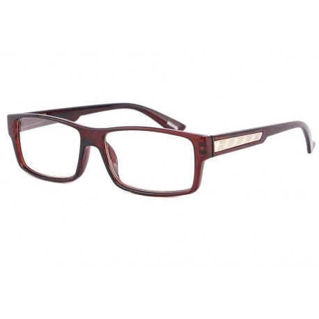 Lunettes Loupe Rectangulaire Homme Marron Must + 2 Dioptries ANCIENNES COLLECTIONS divers