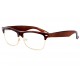 Lunette Loupe Vintage Marron et Doré Klent + 3,5 Dioptries ANCIENNES COLLECTIONS divers