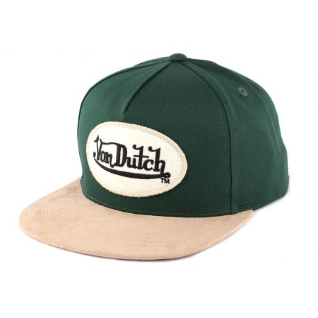 Casquette Snapback Von Dutch Green ANCIENNES COLLECTIONS divers