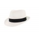 Chapeau paille Jagger Blanc Herman ANCIENNES COLLECTIONS divers