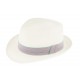 Chapeau paille Jagger Blanc et gros grain ANCIENNES COLLECTIONS divers