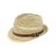 Chapeau paille James naturel avec ceinture ANCIENNES COLLECTIONS divers