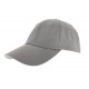 Casquette microfibre unie Grise Herman Headwear ANCIENNES COLLECTIONS divers