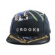 Casquette 5 Panel Crooks and Castles Mountaineer True Navy ANCIENNES COLLECTIONS divers