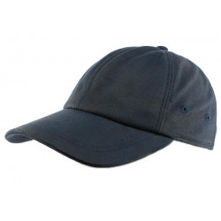 Casquette simili Cuir Bleu Beaver Aussie Apparel CASQUETTES Aussie Apparel