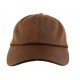 Casquette simili Cuir Camel Beaver Aussie Apparel CASQUETTES Aussie Apparel