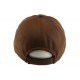 Casquette simili Cuir Camel Beaver Aussie Apparel CASQUETTES Aussie Apparel