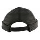 Bonnet docker cuir Noir Aussie Apparel BONNETS Aussie Apparel