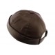 Bonnet docker Cuir Marron Aussie Apparel BONNETS Aussie Apparel