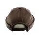 Bonnet docker Cuir Marron Aussie Apparel BONNETS Aussie Apparel