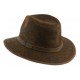 Chapeau Cuir Marron Flinder par Aussie Apparel CHAPEAUX Aussie Apparel