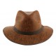 Chapeau Cuir Camel Flinder par Aussie Apparel CHAPEAUX Aussie Apparel