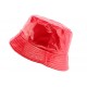 Chapeau de pluie Rouge Brillant Maud par Nyls Creation CHAPEAUX Nyls Création