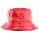 Chapeau de pluie Rouge Brillant Maud par Nyls Creation CHAPEAUX Nyls Création