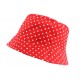 Chapeau de pluie Rouge Brillant Maud par Nyls Creation CHAPEAUX Nyls Création