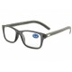 Lunettes Loupe Arthur Grise Dioptrie + 1.5 Lunettes Loupes New Time