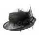 Chapeau Mariage Noir en sisal Luce ANCIENNES COLLECTIONS divers