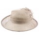 Chapeau Mariage Gris en Sisal Luce ANCIENNES COLLECTIONS divers