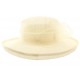 Chapeau Mariage Ecru Bora en paille sisal ANCIENNES COLLECTIONS divers