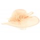 Chapeau Mariage Rose Nymphea en paille sisal ANCIENNES COLLECTIONS divers