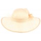 Chapeau Mariage Rose Nymphea en paille sisal ANCIENNES COLLECTIONS divers