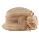 Chapeau Mariage Camel Jeda en paille sisal ANCIENNES COLLECTIONS divers