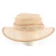 Chapeau Mariage beige Bella en paille sisal ANCIENNES COLLECTIONS divers