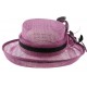 Chapeau Mariage Violet et noir Isa en paille sisal ANCIENNES COLLECTIONS divers