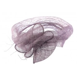 Chapeau Mariage Violet Austin en paille sisal ANCIENNES COLLECTIONS divers