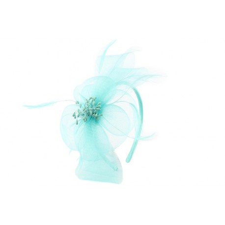 Coiffe Mariage Turquoise Carat en crin ANCIENNES COLLECTIONS divers