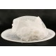 Chapeau mariage Blanc Mesa en paille sisal ANCIENNES COLLECTIONS divers