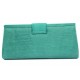 Pochette Mariage Vert Turquoise en sisal Sabine ANCIENNES COLLECTIONS divers
