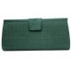 Pochette Mariage Verte Sapin en sisal Sabine ANCIENNES COLLECTIONS divers