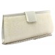 Pochette Mariage Ivoire en sisal Sabine ANCIENNES COLLECTIONS divers