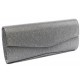 Pochette Mariage Grise Brillante Luxya ANCIENNES COLLECTIONS divers