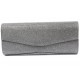 Pochette Mariage Grise Brillante Luxya ANCIENNES COLLECTIONS divers