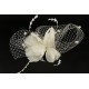 Accessoire cheveux mariage coiffe écru ANCIENNES COLLECTIONS divers