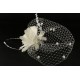 Accessoire cheveux mariage coiffe écru ANCIENNES COLLECTIONS divers