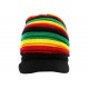 Casquette Bonnet Rasta Rouge Jaune Vert Rift BONNETS Nyls Création