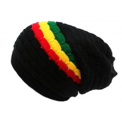 Bonnet Rasta Noir Rouge jaune et Vert Keep BONNETS Léon montane