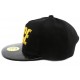 Snapback Noire Nice par JBB Couture CASQUETTES JBB COUTURE