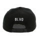 Snapback Noire BLVD par hip Hop Honour CASQUETTES Hip Hop Honour