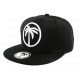 Snapback Noir Palmier par Hip Hop of Honour ANCIENNES COLLECTIONS divers